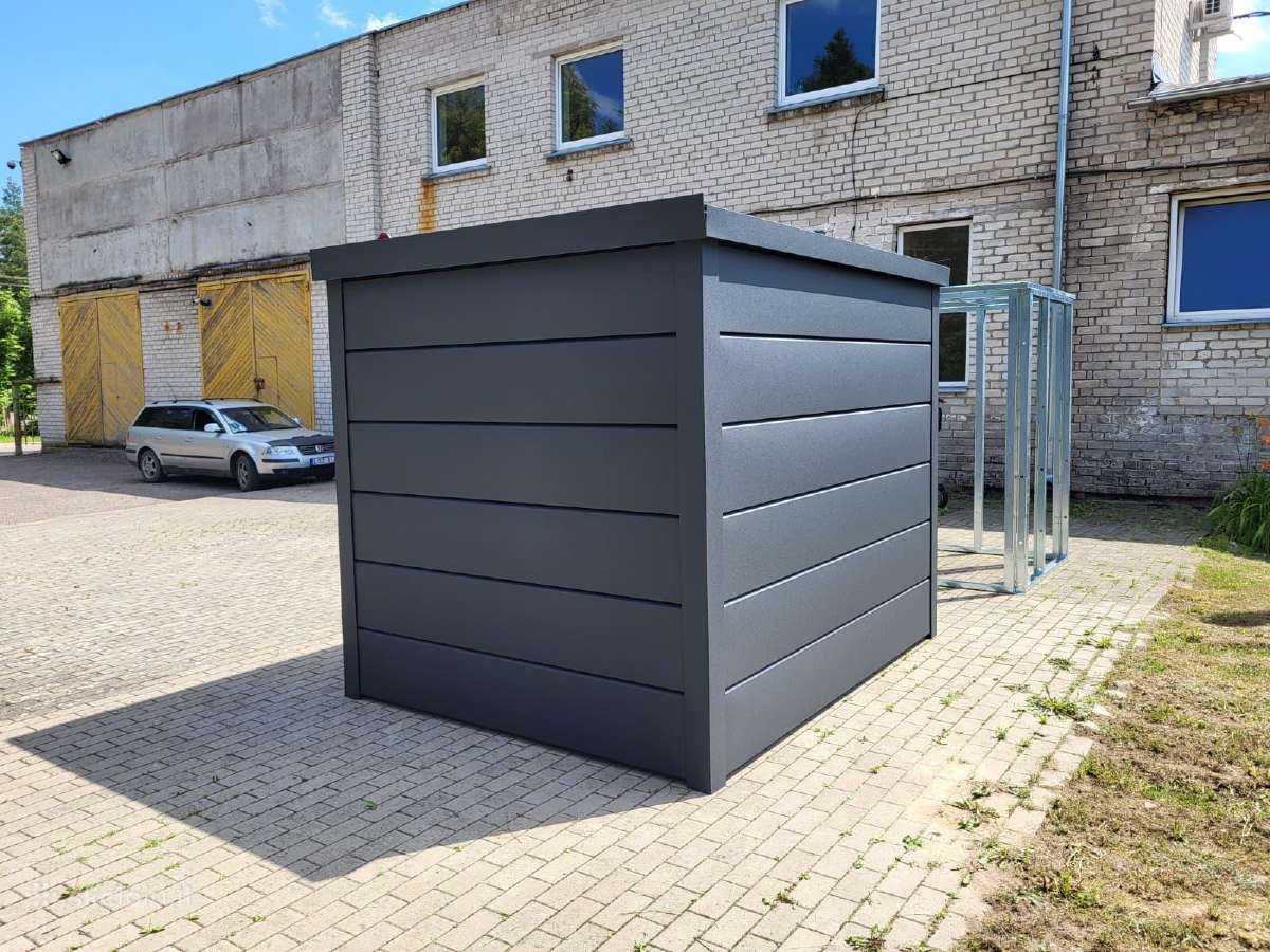 Parduodamas skardinis sandėliukas 5 kv. m. - nuotraukos Nr. 3