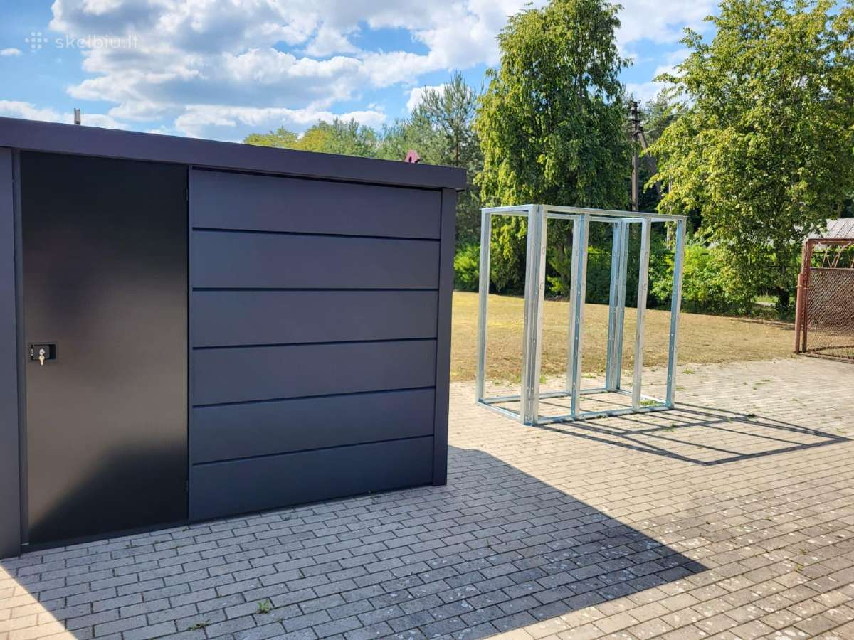 Parduodamas skardinis sandėliukas 5 kv. m. - nuotraukos Nr. 5