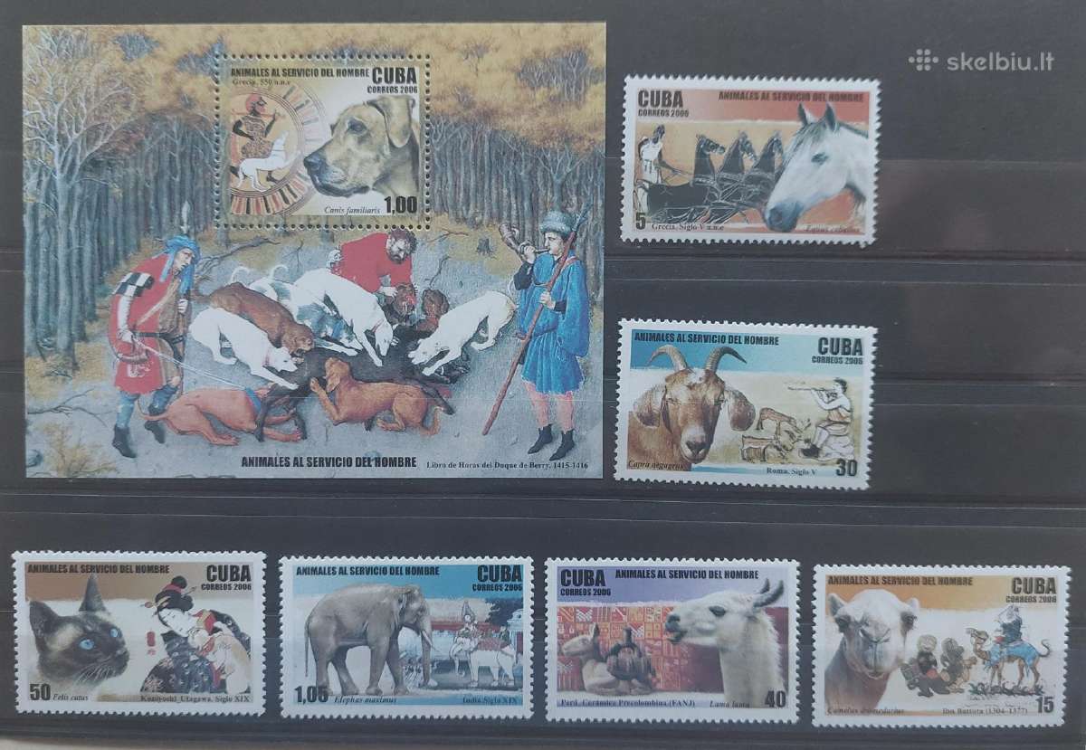 Kuba 2006 naminiai gyvūnai, švarūs Michel 4848-485