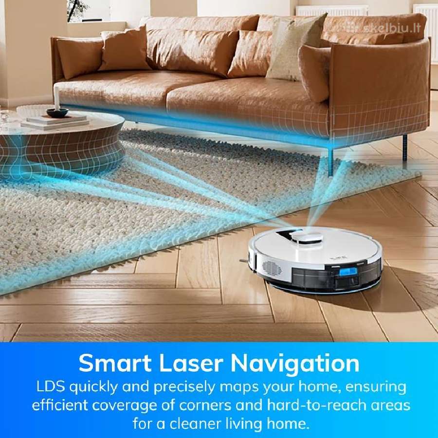 Naujas plaunantis robotas siurblys su išsivalymu - nuotraukos Nr. 4