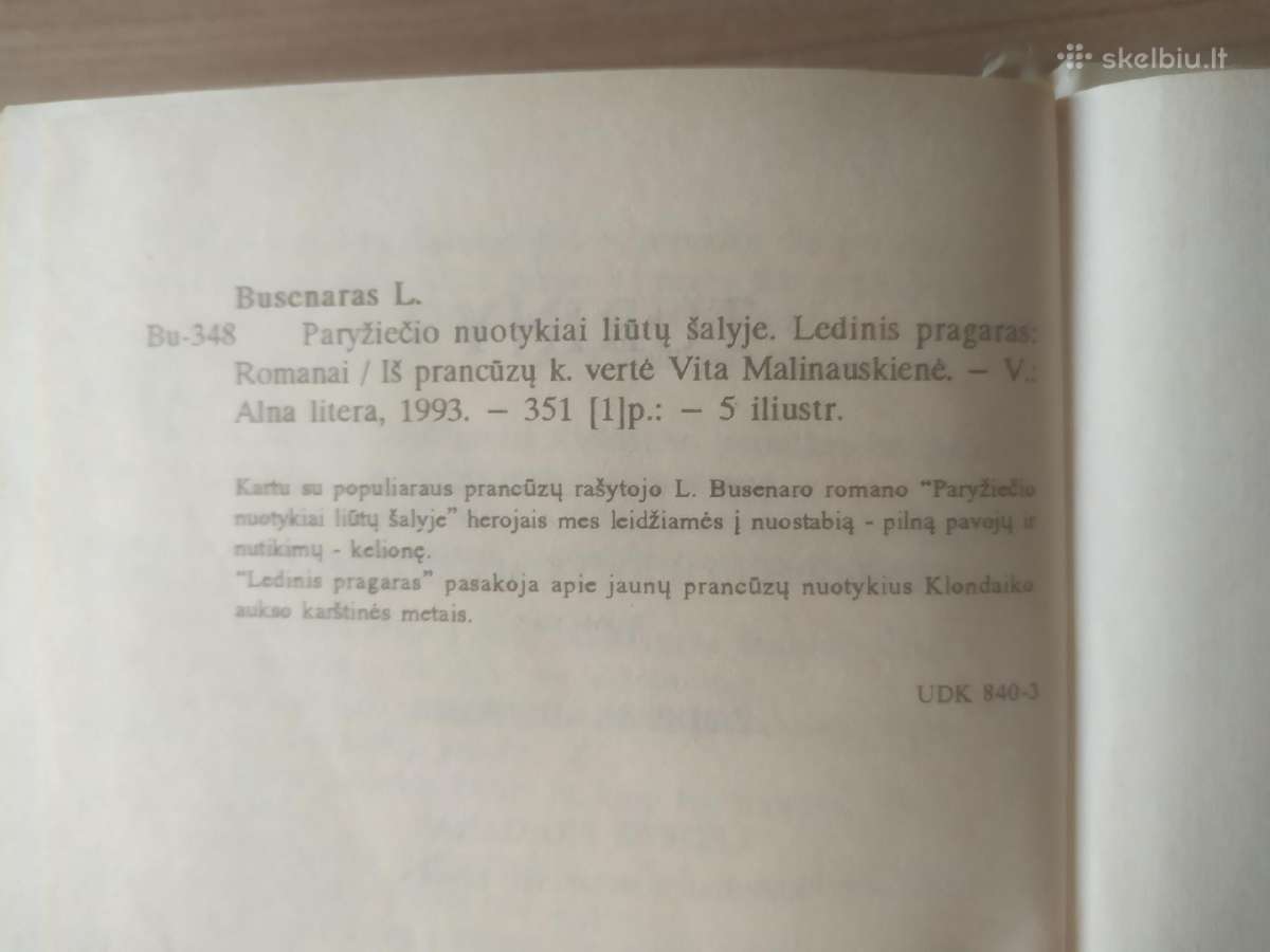 Luji Busenaras "Paryžiečio nuotykiai liūtų šalyje" - nuotraukos Nr. 12
