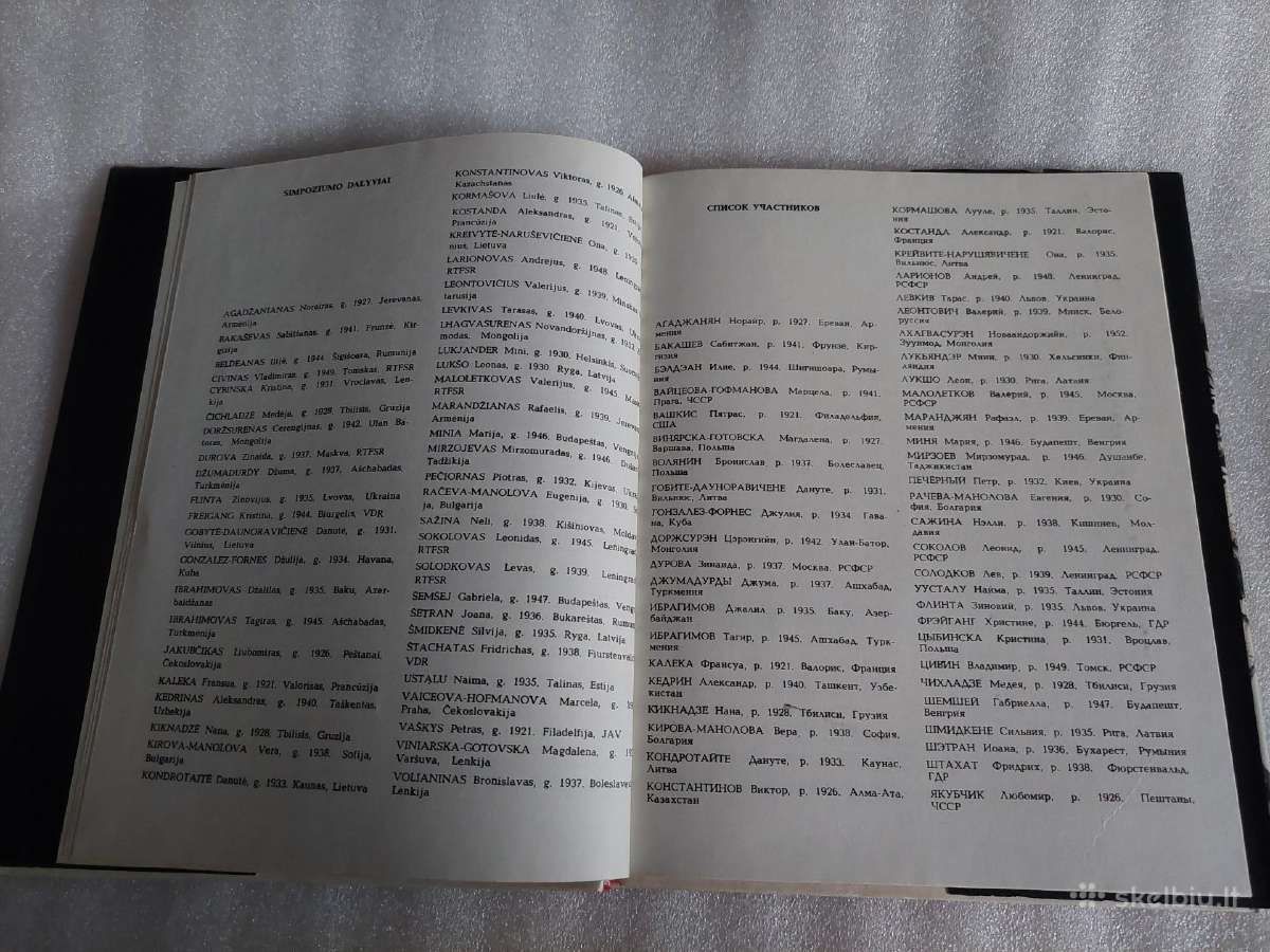 II tarptautinis keramikų simpoziumas Vilniuje 1975 - nuotraukos Nr. 3