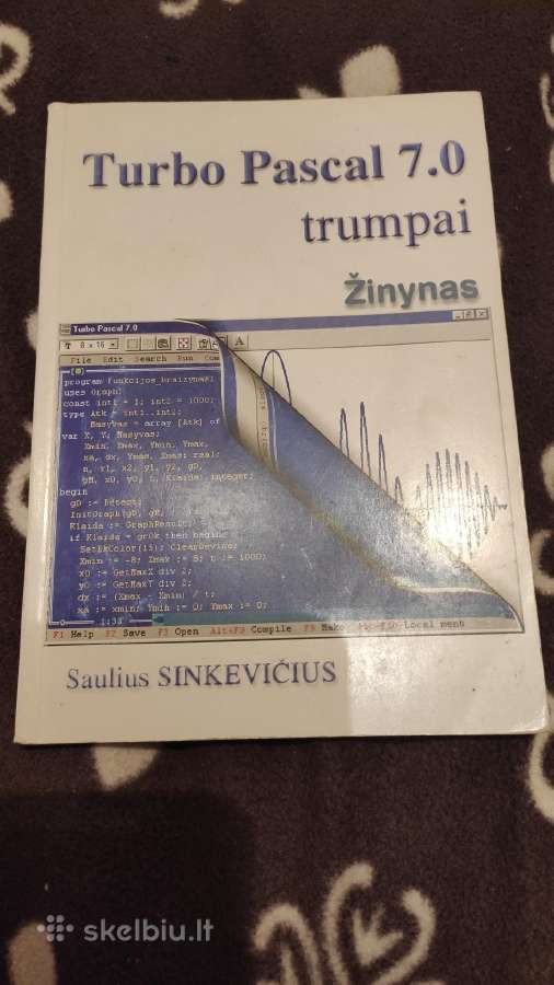 Turbo Pascal 7.0 trumpai. Žinynas.