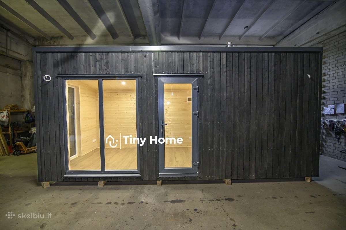 Karkasinė pirtis 15m2 2.5x6m mobili sauna - nuotraukos Nr. 4