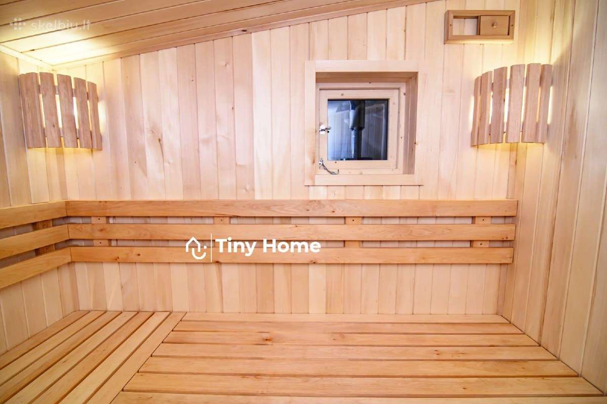 Karkasinė pirtis 15m2 2.5x6m mobili sauna - nuotraukos Nr. 10