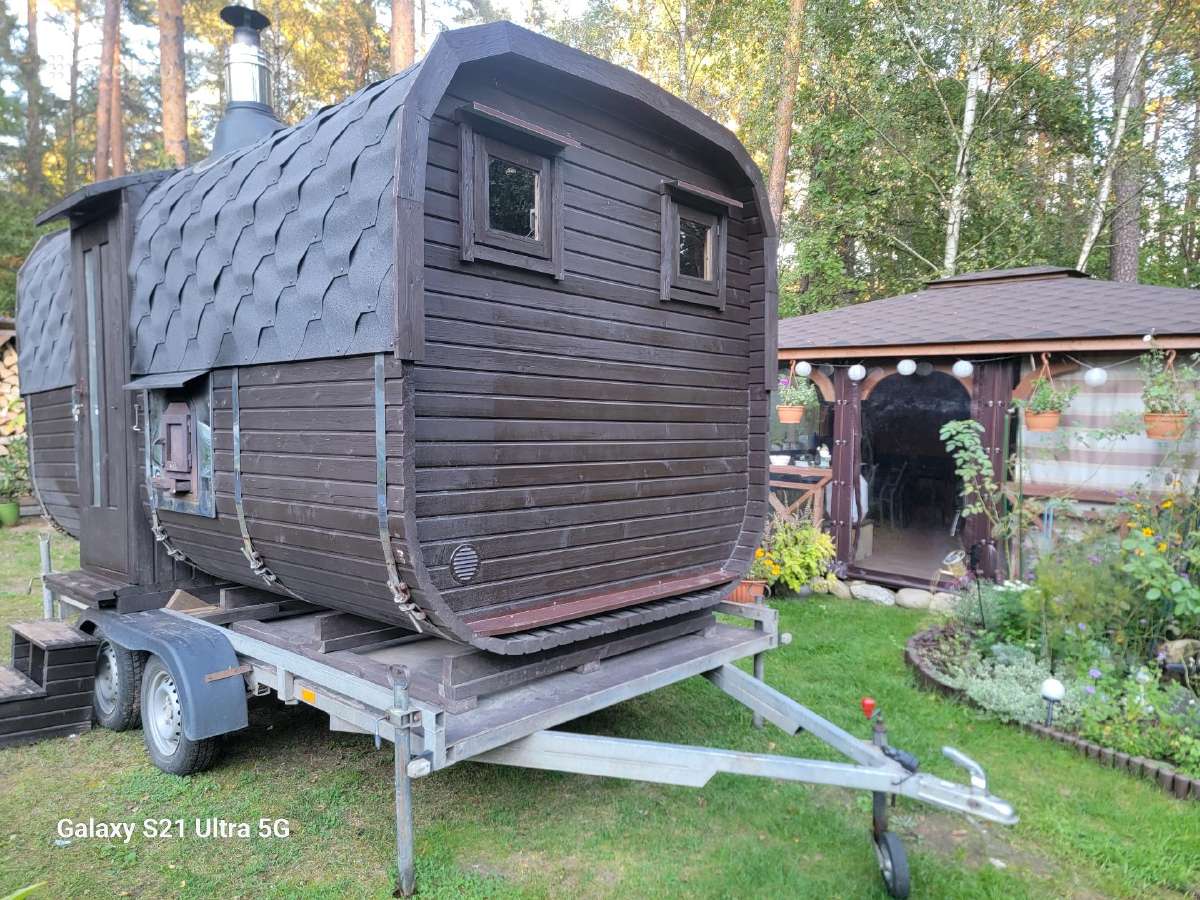 Kubilo ir pirties ant ratų nuoma Mobili pirtis - nuotraukos Nr. 7
