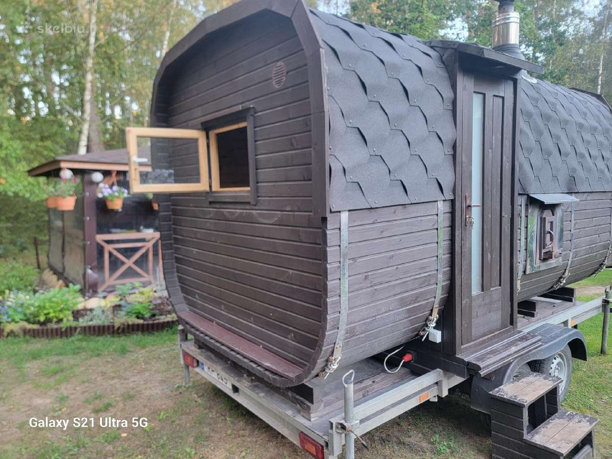 Kubilo ir pirties ant ratų nuoma Mobili pirtis - nuotraukos Nr. 5