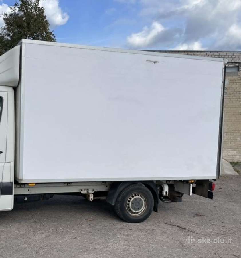Sprinter/crafter mikroautobuso buda su zepro liftu