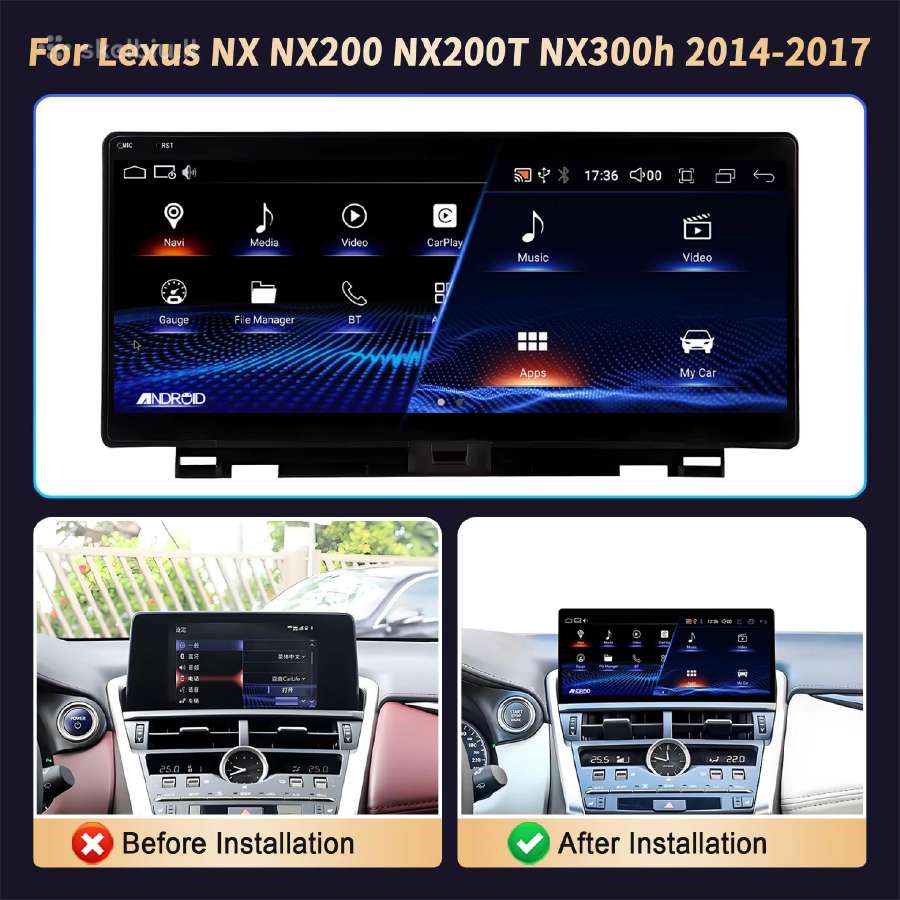 Lexus Nx android multimedija - nuotraukos Nr. 2