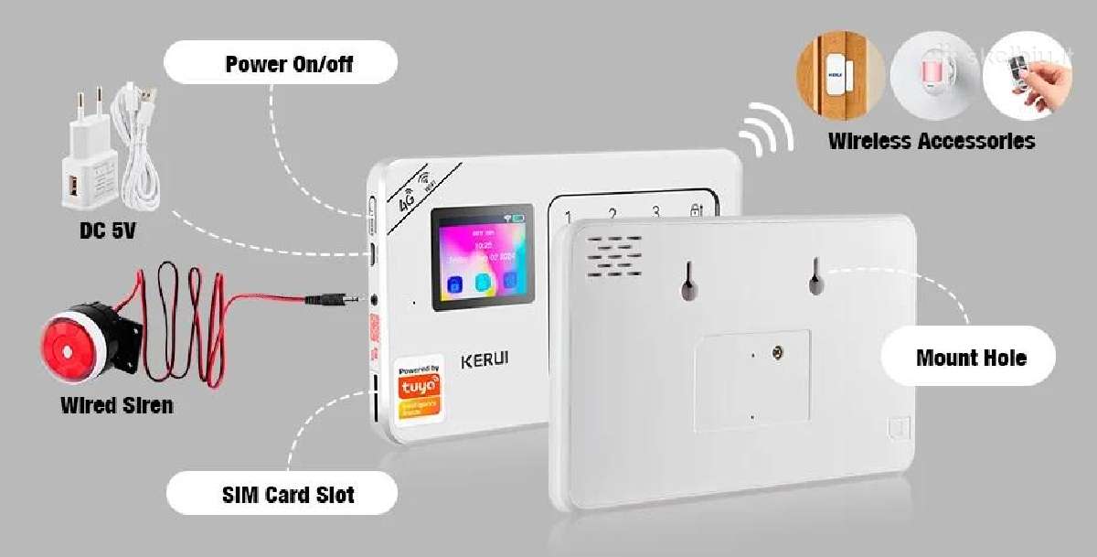 Beviele gsm signalizacija su WiFi garažui, sodui - nuotraukos Nr. 3