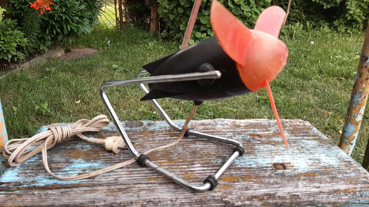 Antikvarinis mid century ventiliatorius bakelitas - nuotraukos Nr. 6
