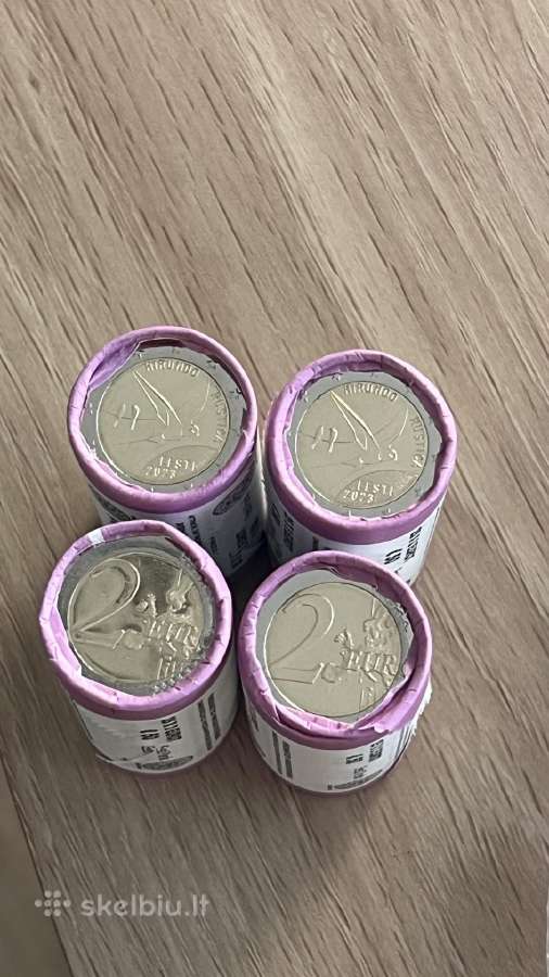 2023 2 eur Estija ritineliai Estonia 2€ roll - nuotraukos Nr. 2