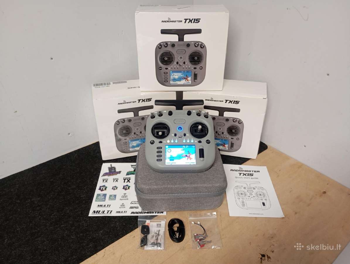 Nauji Radiomaster Tx15 Elrs valdymo pultai - nuotraukos Nr. 3