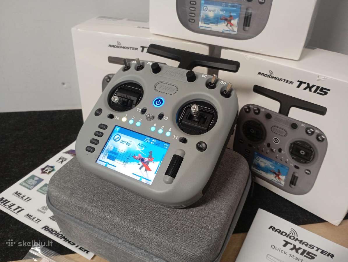 Nauji Radiomaster Tx15 Elrs valdymo pultai - nuotraukos Nr. 6