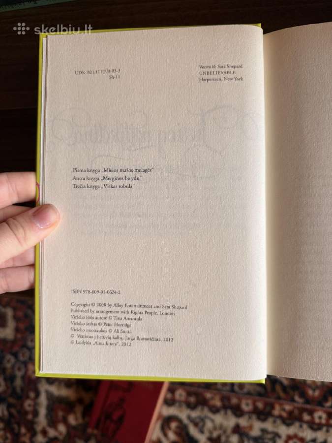 Tiesiog neįtikėtina. Mielos mažos melagės 4 d. - nuotraukos Nr. 2