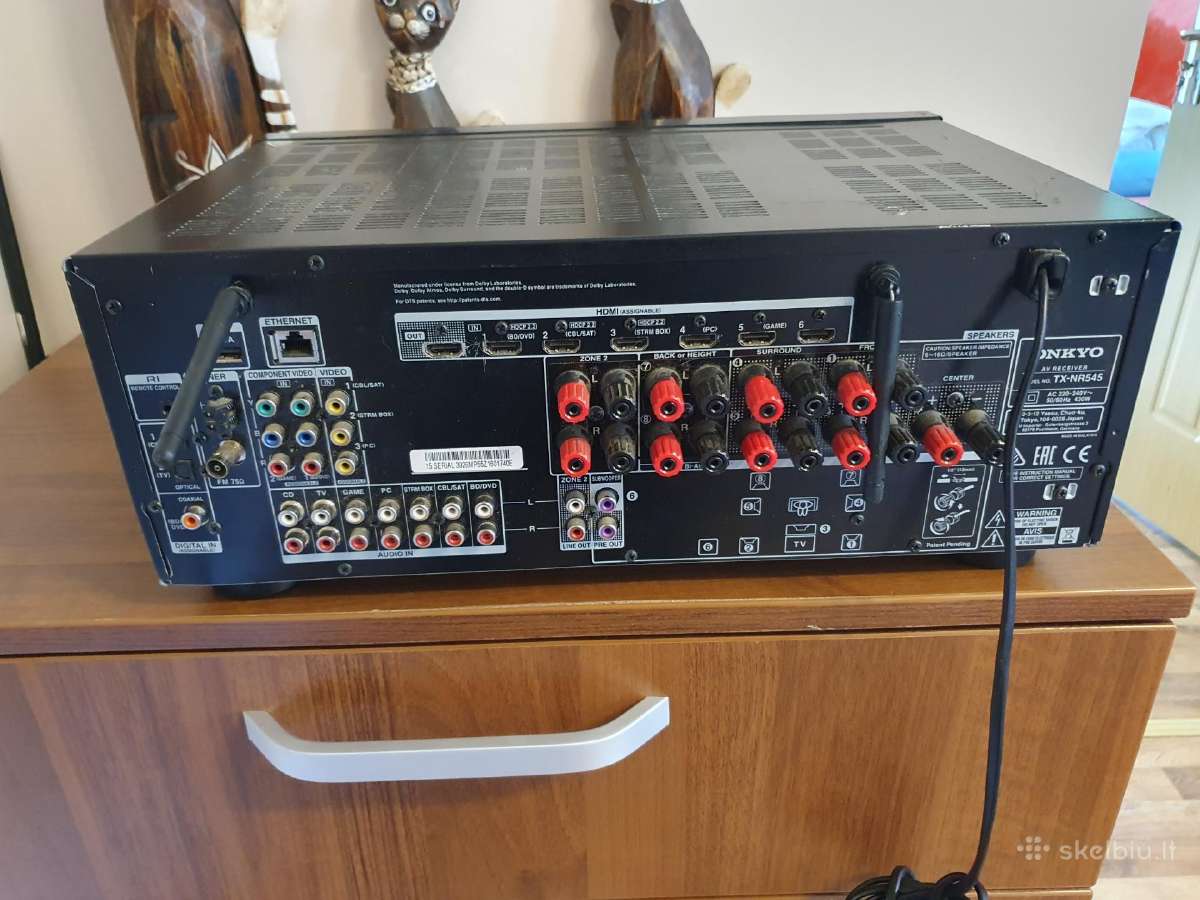 Onkyo integra Tx Ds838 - nuotraukos Nr. 10