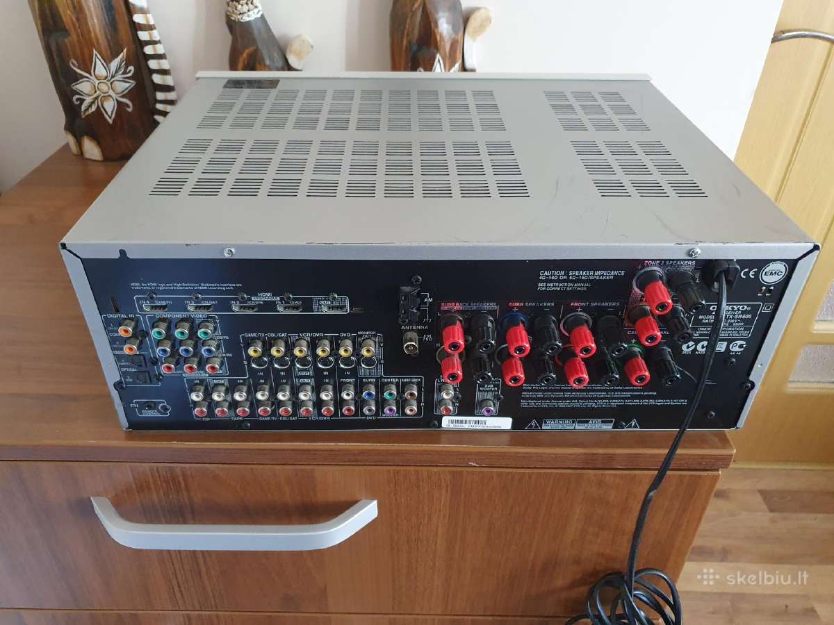 Onkyo integra Tx Ds838 - nuotraukos Nr. 22