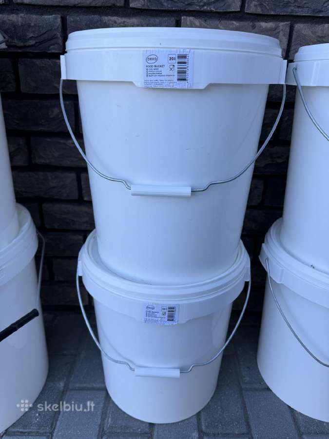 Maistiniai kibirai Okko 20 l 35 l - nuotraukos Nr. 2