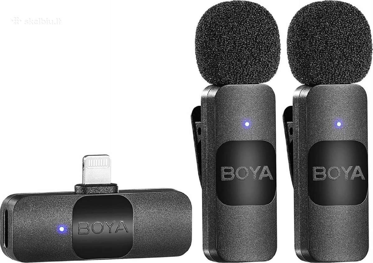 Belaidis mikrofonas Boya By-v2