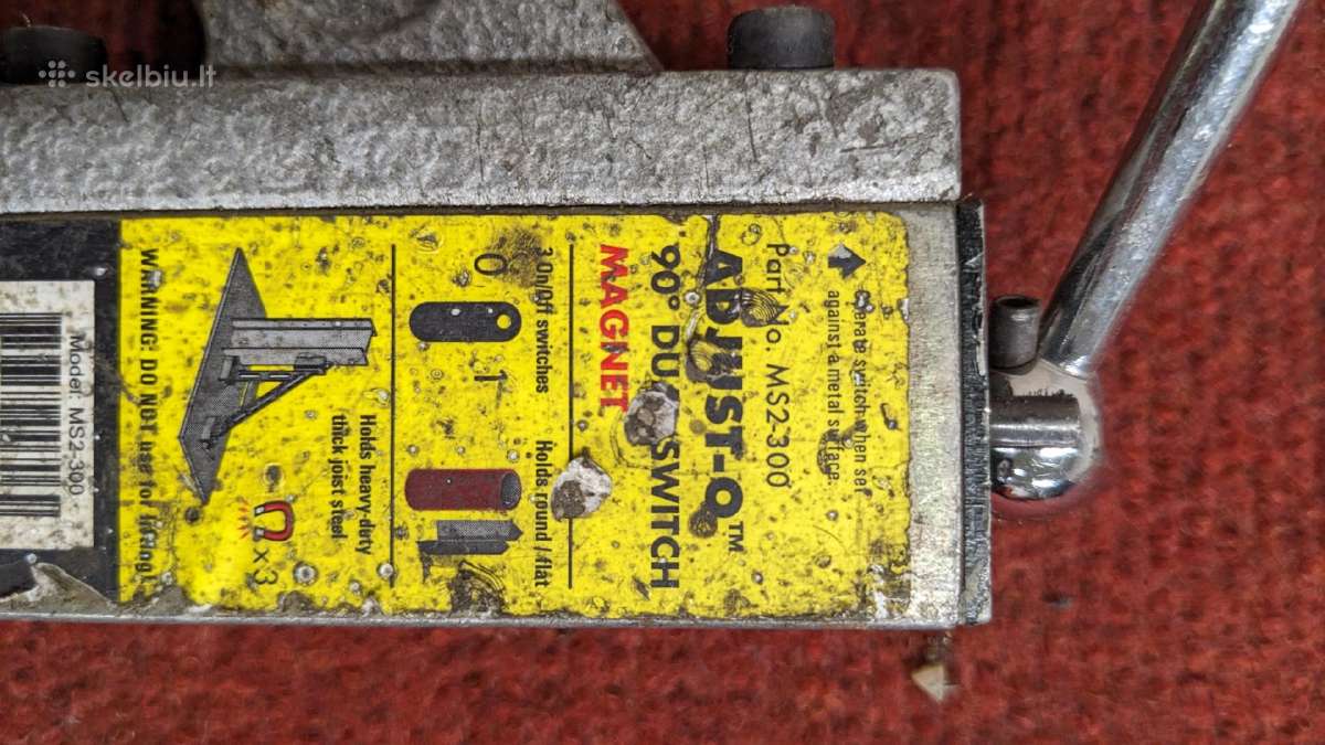 Suvirinimo magnetas on/off 330x330mm 120kg - nuotraukos Nr. 4