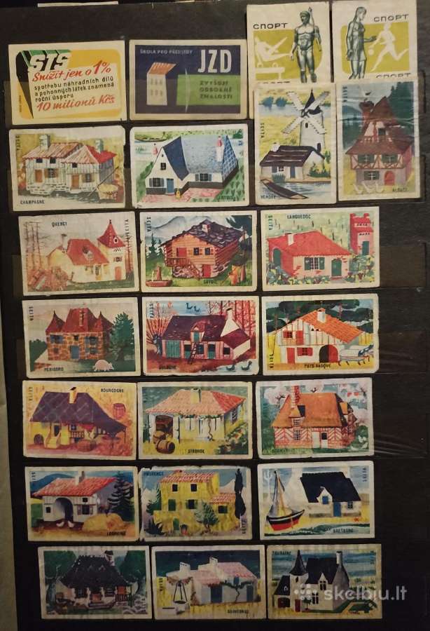 Degtukų etiketės -331vnt. - nuotraukos Nr. 3