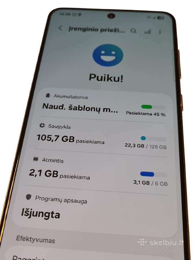 Samsung Galaxy S21 Fe 5G + 3 mėn. garantija - nuotraukos Nr. 5