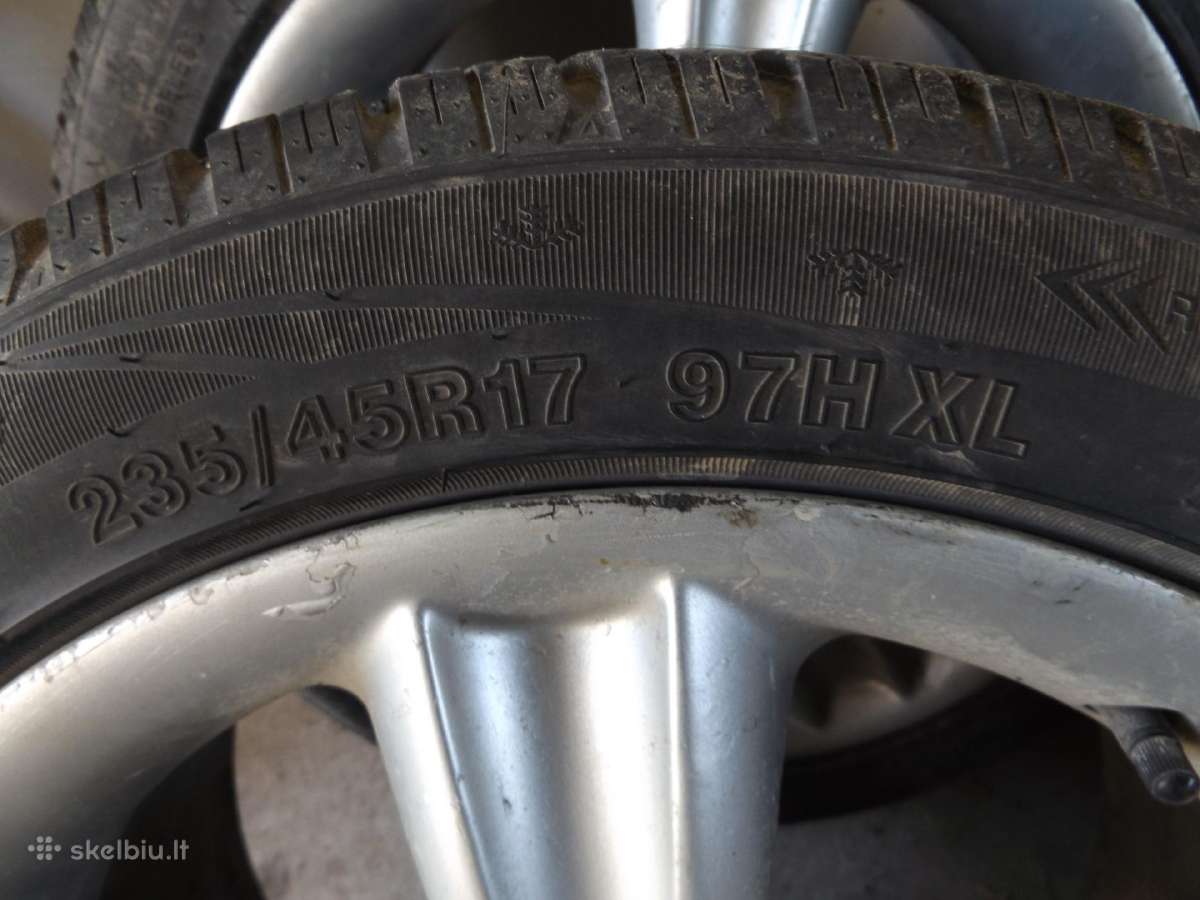 Parduodu 4 Vnt Ratlankius R/17/235/45 R16 /55/205/ - nuotraukos Nr. 5