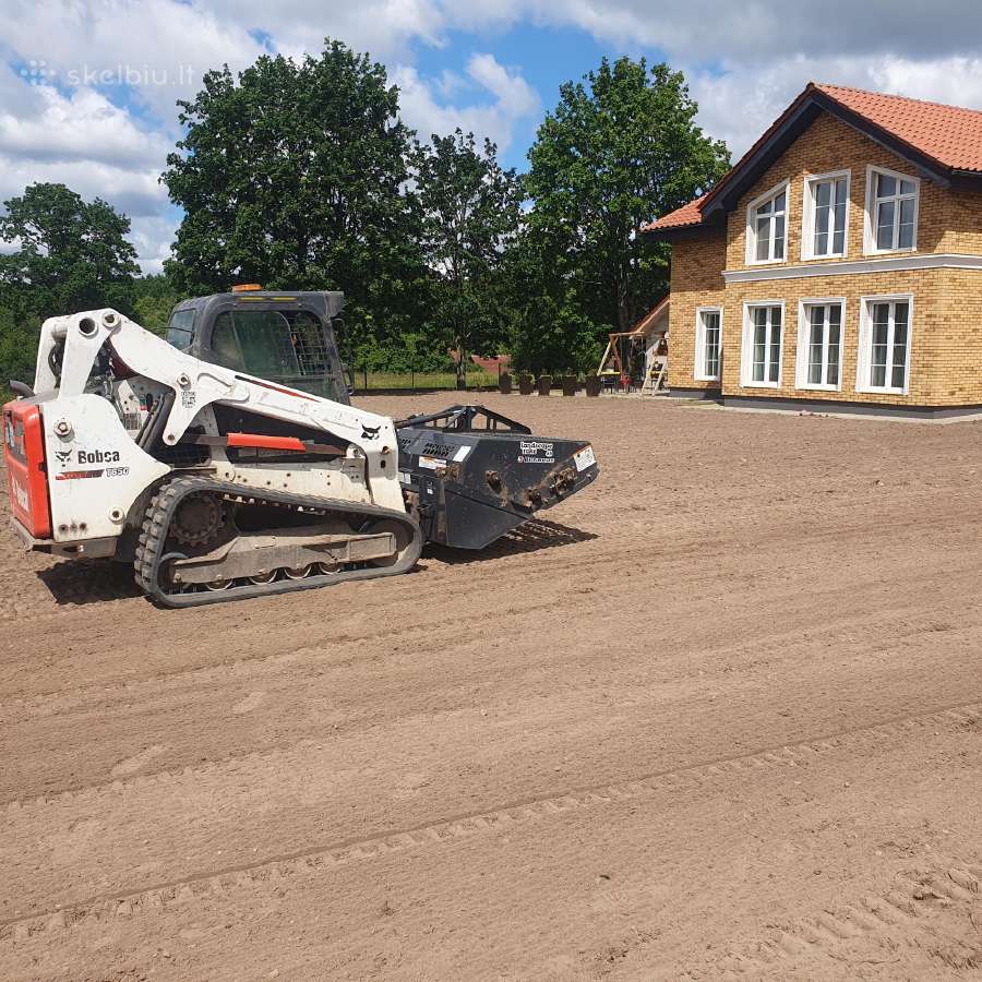 Kelių remontas, aikštelių įrengimas, žemės darbai - nuotraukos Nr. 4