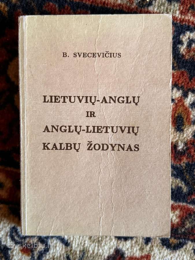 Lietuvių-anglų ir anglų-lietuvių kalbų žodynas
