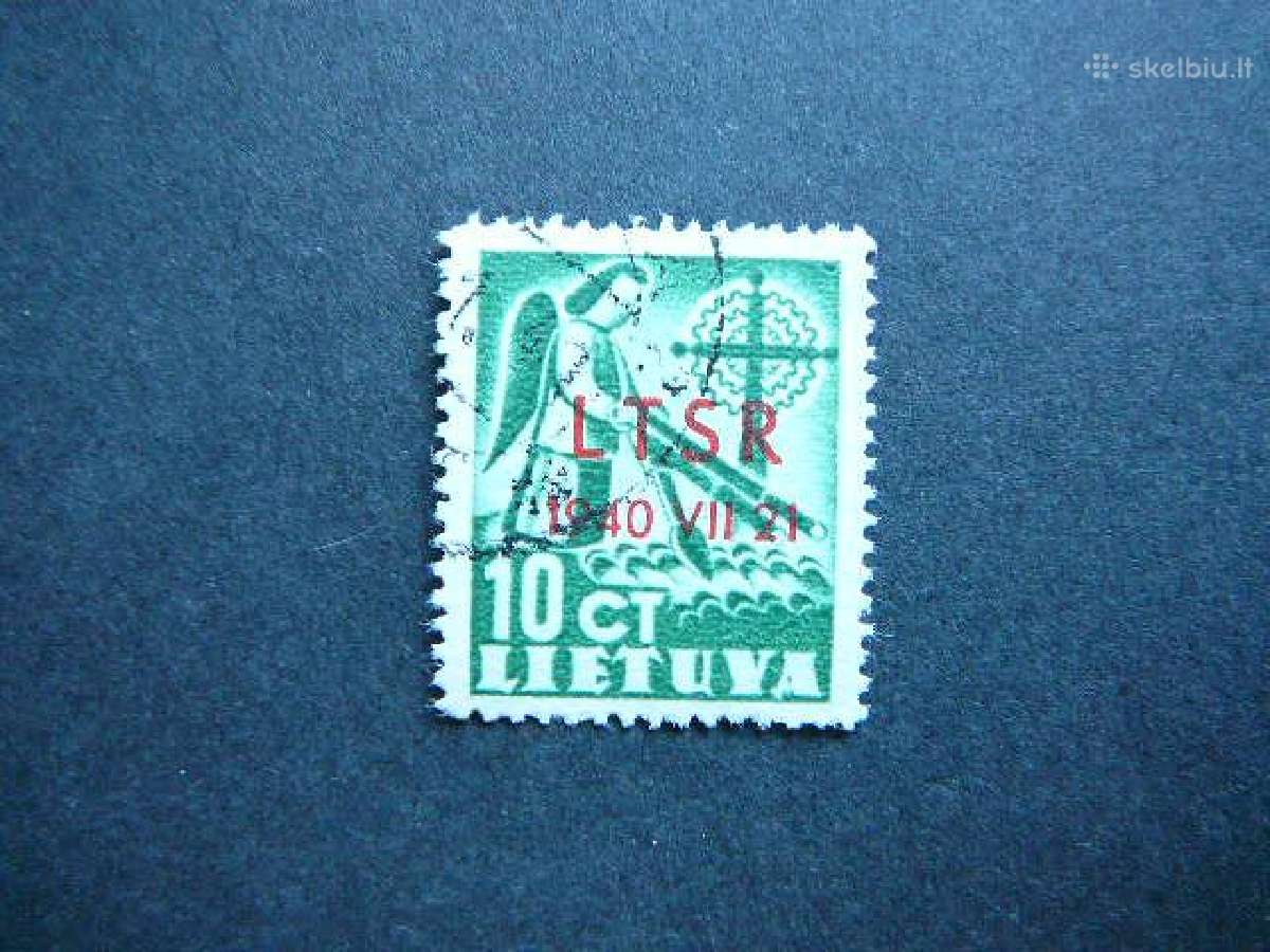 Lietuva 1940 Ltsr - okupacija antsp. lit451a