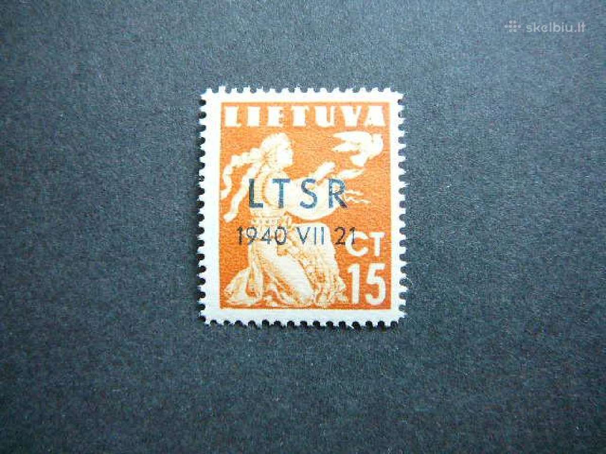Lietuva 1940 Ltsr - okupacija Mlh lit452sp
