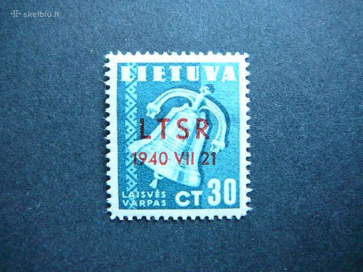 Lietuva 1940 Ltsr - okupacija Mlh lit454sp
