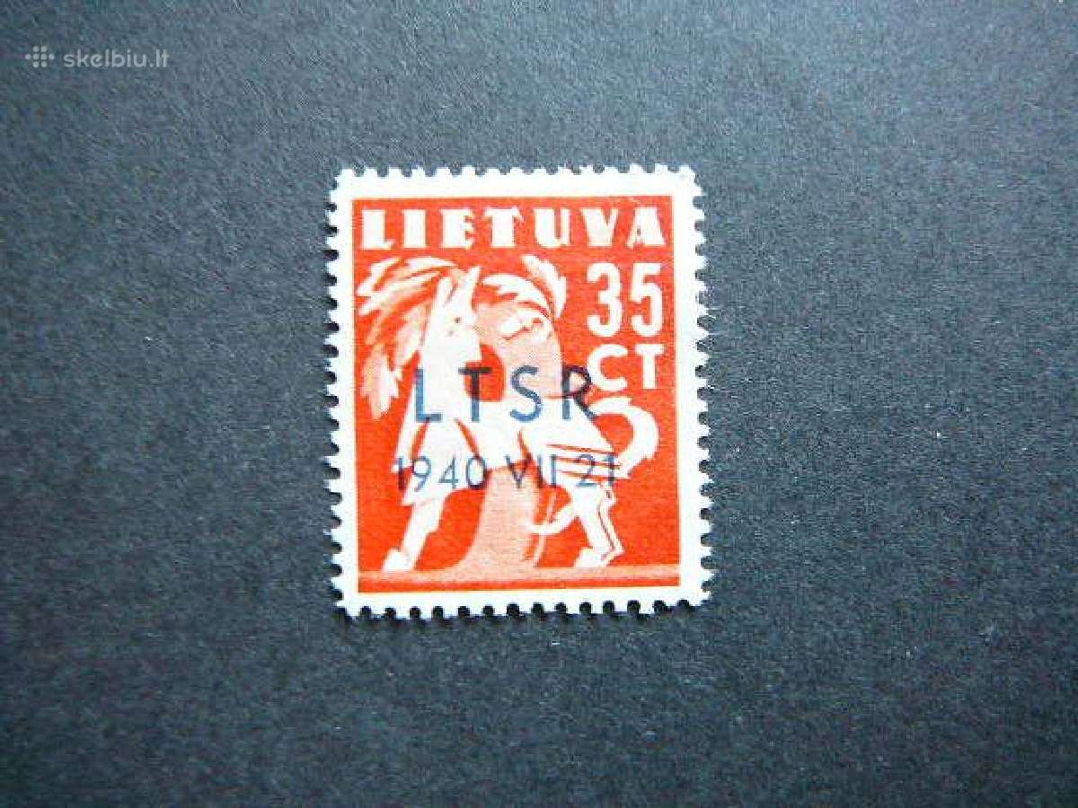 Lietuva 1940 Ltsr - okupacija Mlh lit455sp