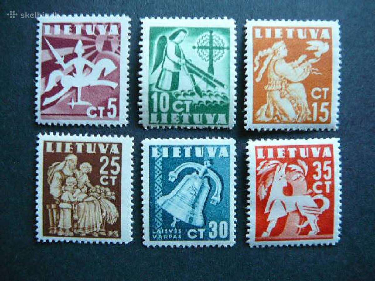 Lietuva 1940 Taikos laida svarus Mlh s437/2sp