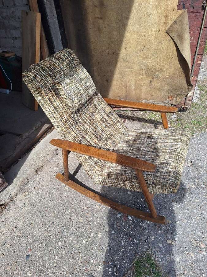 Supama kėdė. mid century