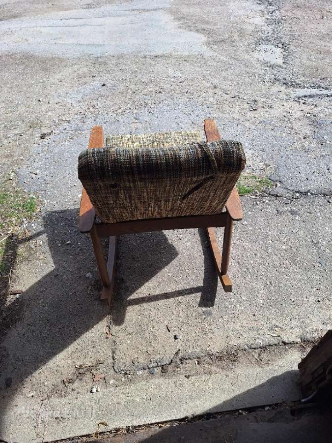 Supama kėdė. mid century - nuotraukos Nr. 2