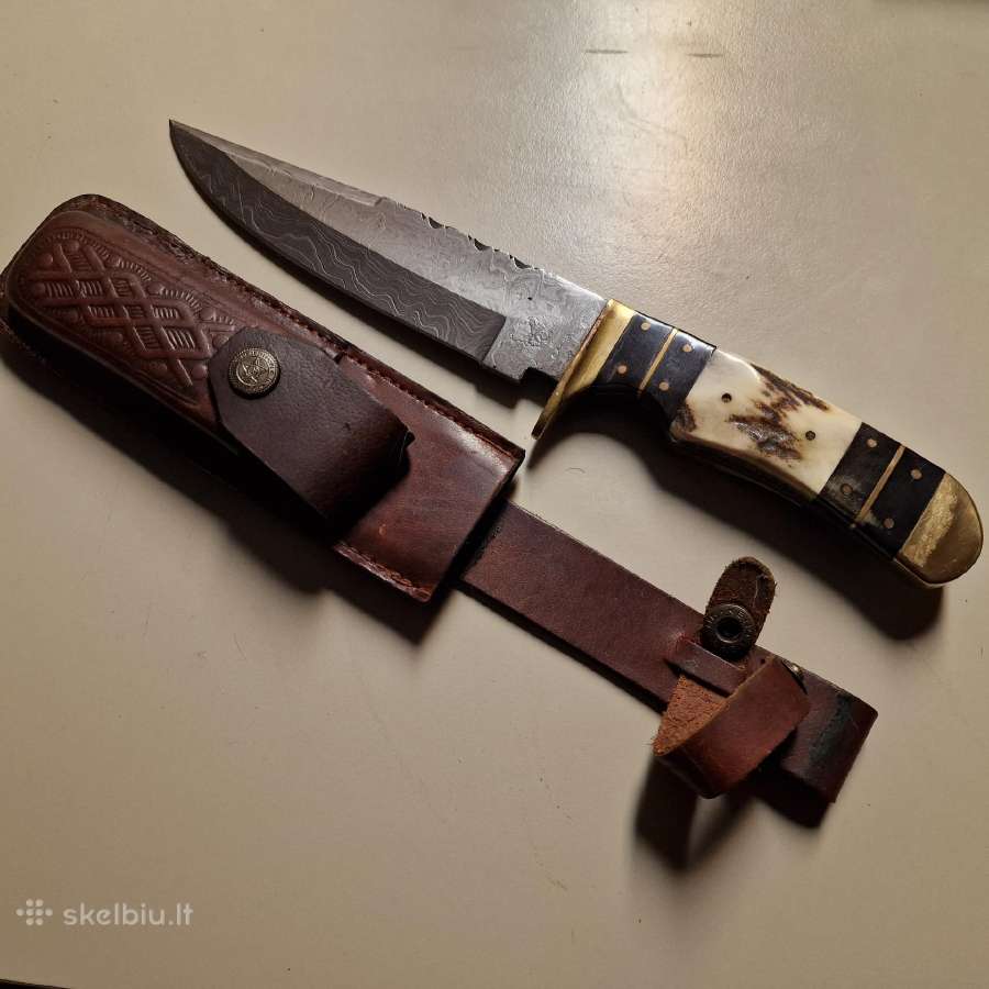 Damasko plieno peilis - nuotraukos Nr. 4