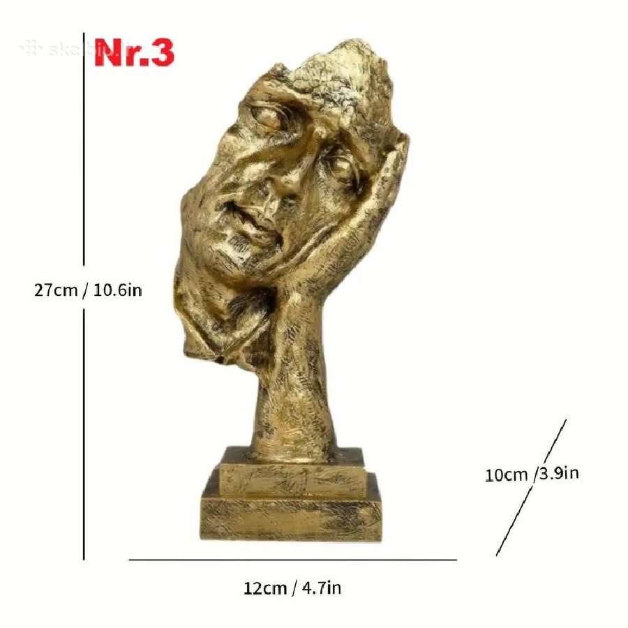 Meniškos skulptūros - Nematau, Negirdžiu, Nekalbu - nuotraukos Nr. 19