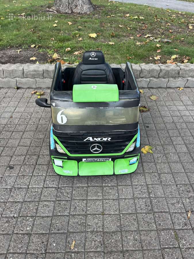 Parduodamas vaikiškas elektrinis sunkvežimis
