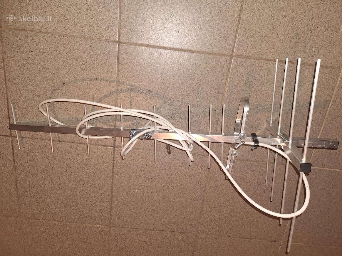 TV lauko antenos, stovas ir kabeliai - nuotraukos Nr. 2