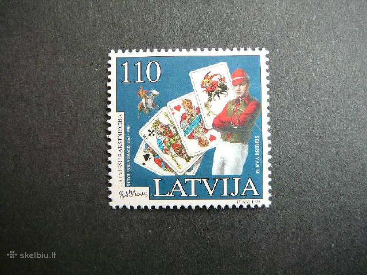 Latvija 1999 Rasytojas svarus Mnh lv499
