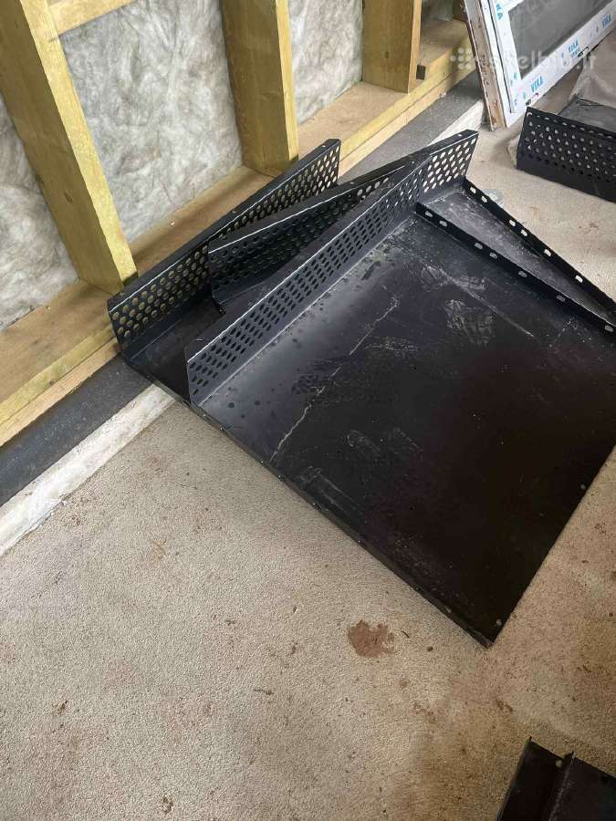 Naujos laiptų metalinės pakopos dažyta laiptasijos - nuotraukos Nr. 13