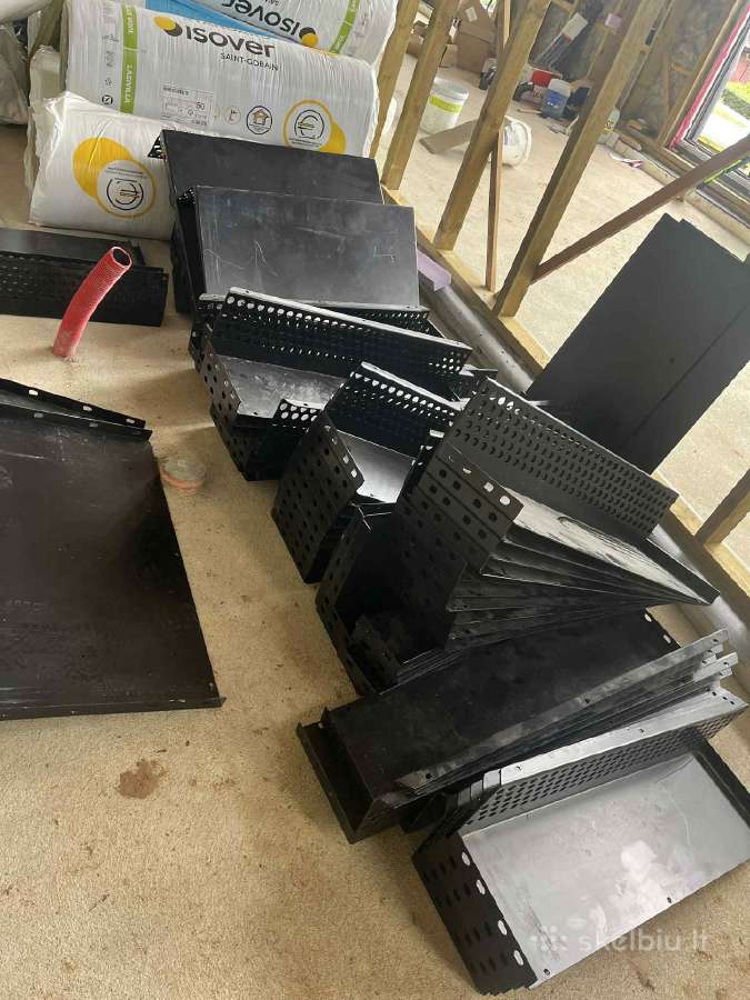 Naujos laiptų metalinės pakopos dažyta laiptasijos - nuotraukos Nr. 14