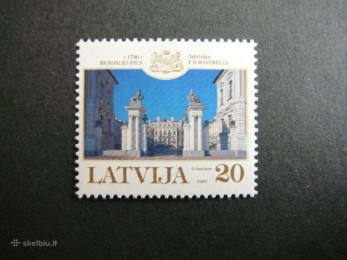 Latvija 1999 Architektura svarus Mnh lv510