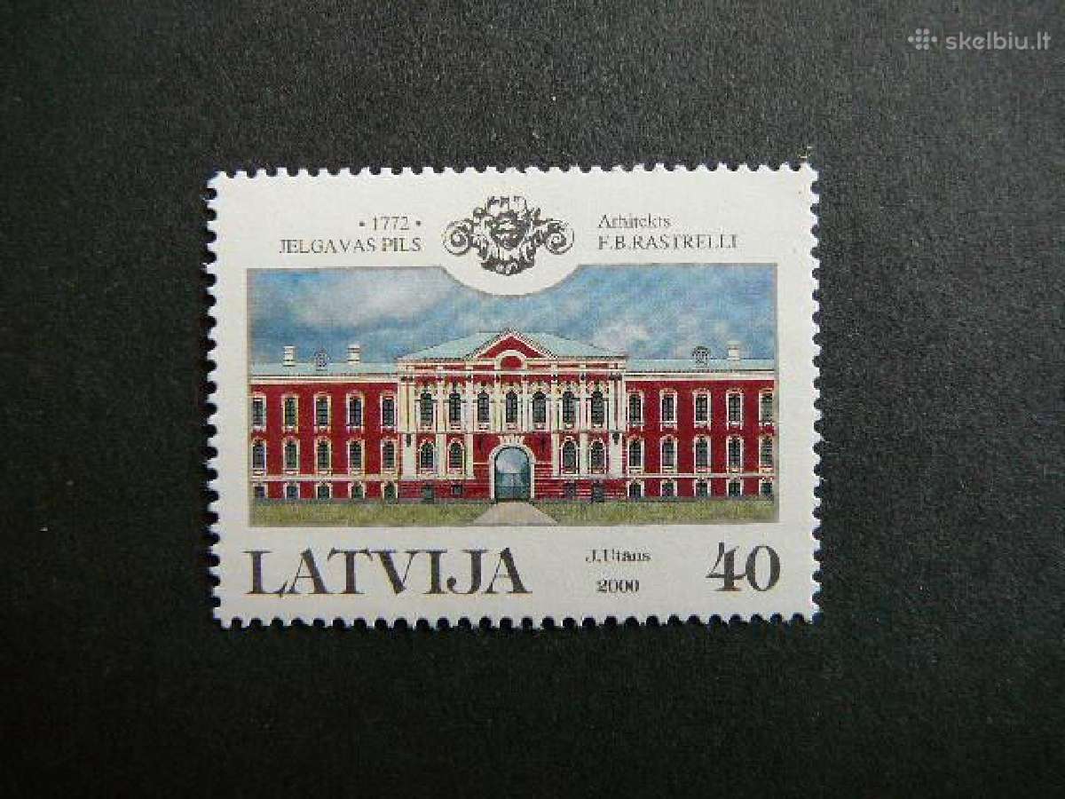 Latvija 2000 Architektura svarus Mnh lv527