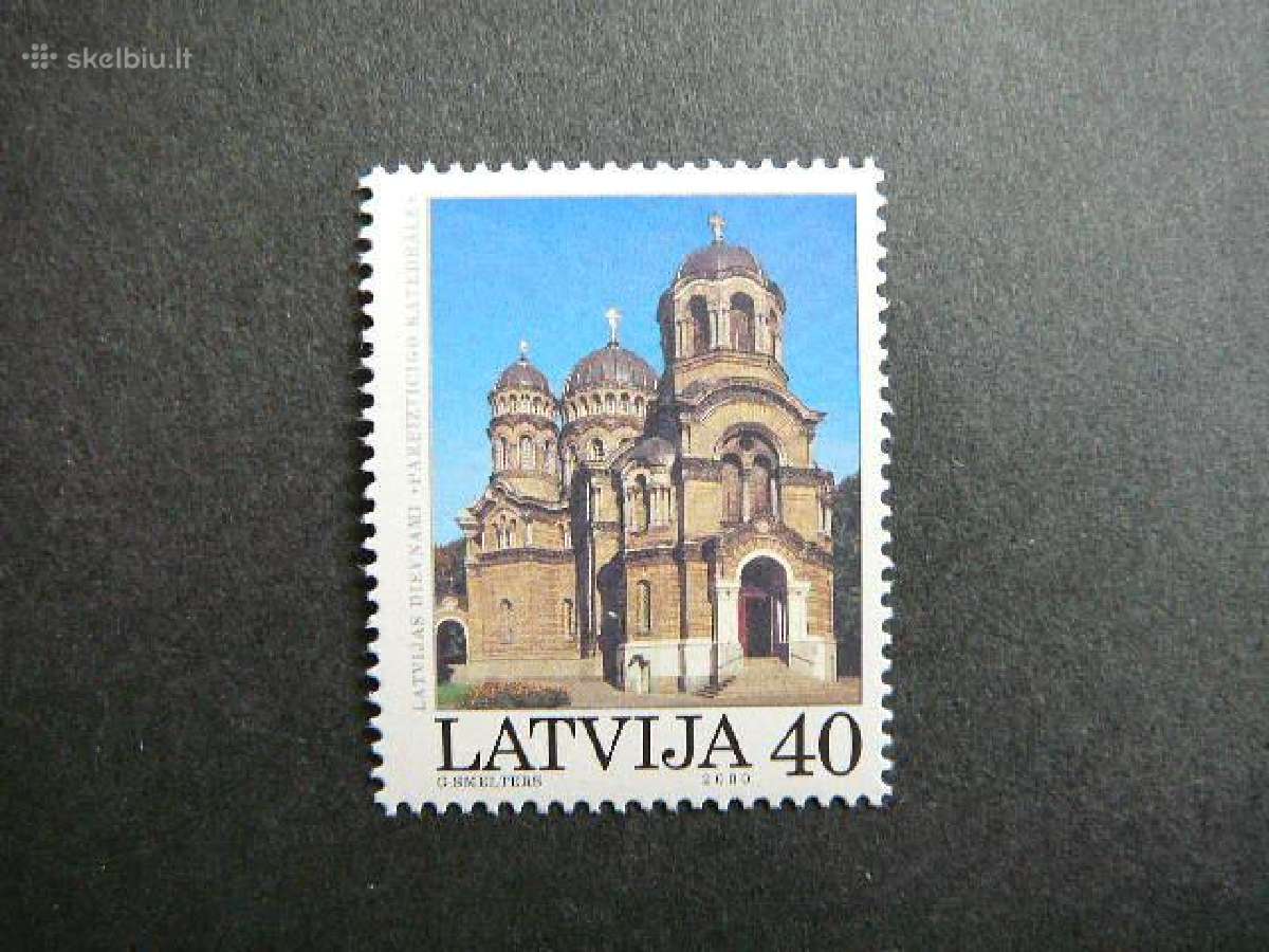 Latvija 2000 Katedra svarus Mnh lv532