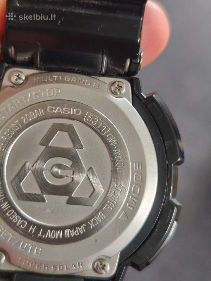 Casio G-shock Gravitymaster Gw A1100-1a - nuotraukos Nr. 3