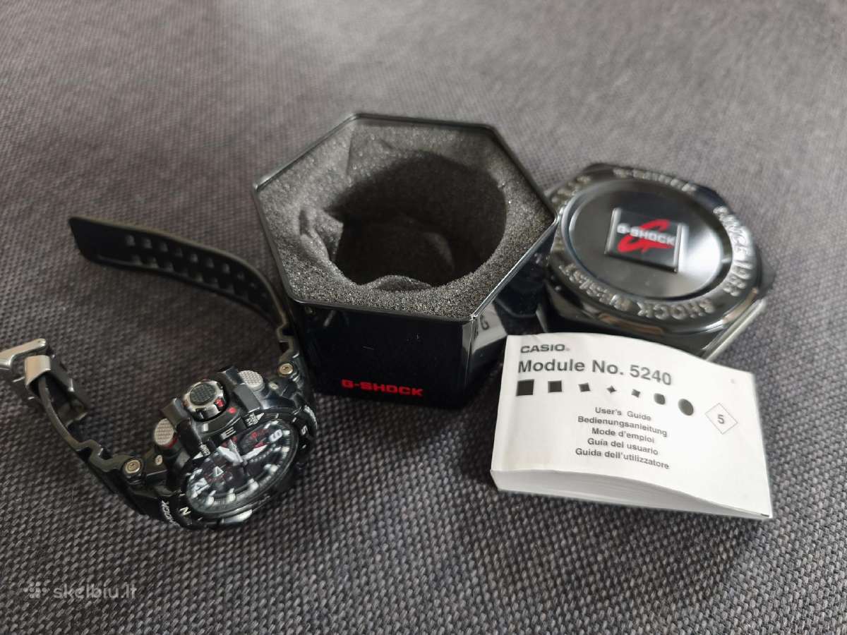 Casio G-shock Gravitymaster Gw A1100-1a - nuotraukos Nr. 5