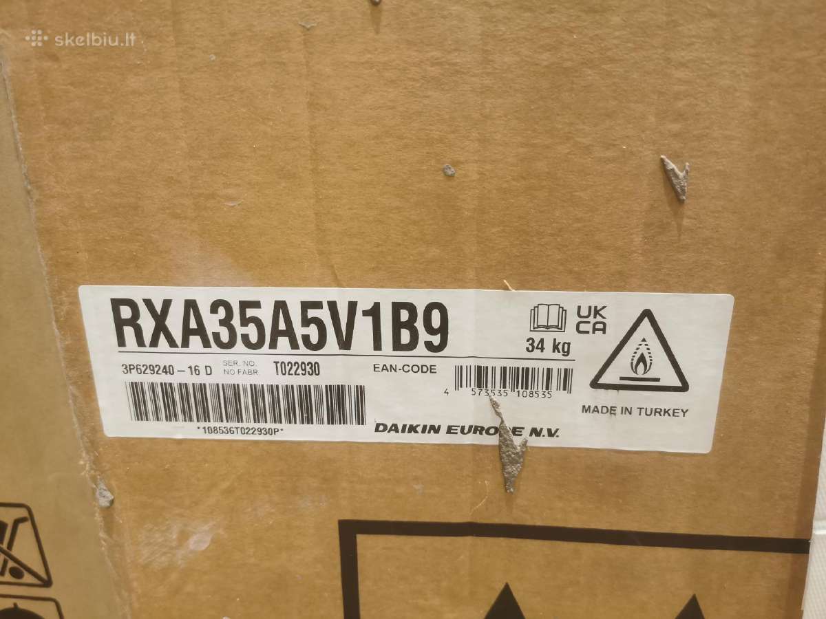 Daikin stylish 3.5kw oro kondicionierius juodas - nuotraukos Nr. 2