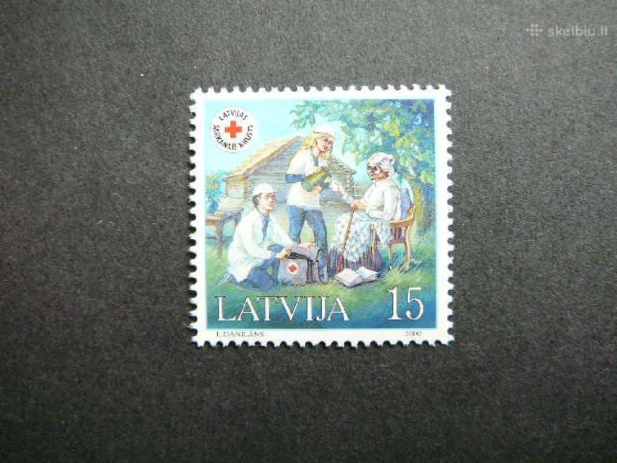 Latvija Raudonas Kryzius 2000 Mnh llt533